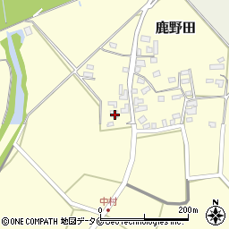 宮崎県西都市鹿野田8609周辺の地図