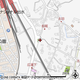 鹿児島県出水市上鯖淵866周辺の地図