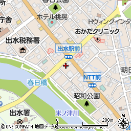 損害保険ジャパン株式会社　鹿児島支店出水営業所周辺の地図