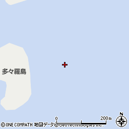 多々羅島周辺の地図