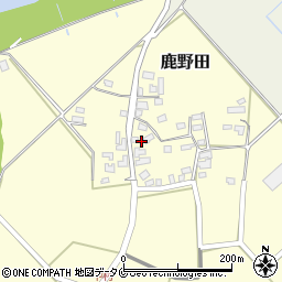 宮崎県西都市鹿野田8621周辺の地図