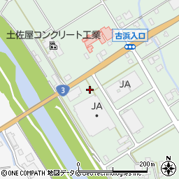 鹿児島県出水市高尾野町下水流351周辺の地図