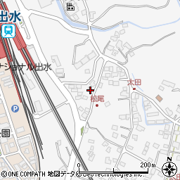 鹿児島県出水市上鯖淵900-3周辺の地図