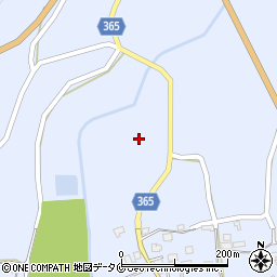 福徳長酒類株式会社　薩摩工場周辺の地図