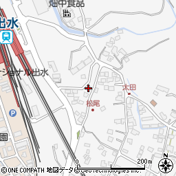 鹿児島県出水市上鯖淵900-4周辺の地図