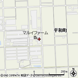 鹿児島県出水市平和町1470周辺の地図