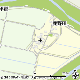 宮崎県西都市鹿野田12236周辺の地図