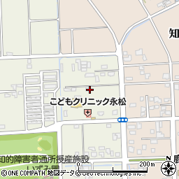 鹿児島県出水市平和町23周辺の地図