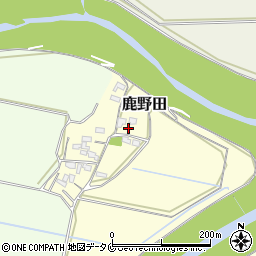 宮崎県西都市鹿野田12223周辺の地図