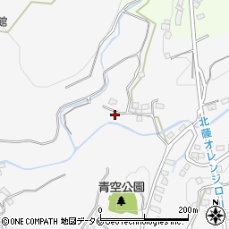 鹿児島県出水市上鯖淵5827-1周辺の地図