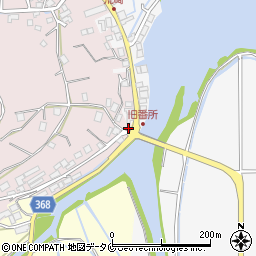 鹿児島県出水市高尾野町江内1286周辺の地図