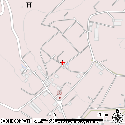 鹿児島県出水市高尾野町江内1193周辺の地図