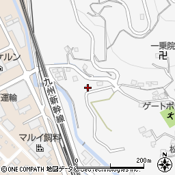 鹿児島県出水市上鯖淵390周辺の地図