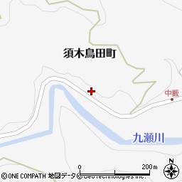 宮崎県小林市須木鳥田町周辺の地図