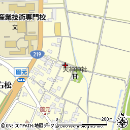 宮崎県西都市右松533-4周辺の地図