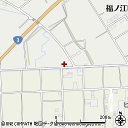 鹿児島県出水市福ノ江町1386周辺の地図