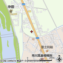 鹿児島県出水市黄金町426周辺の地図