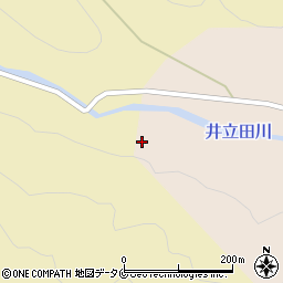 井立田川周辺の地図