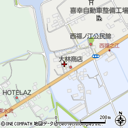 鹿児島県出水市汐見町1272周辺の地図