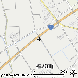 鹿児島県出水市福ノ江町328周辺の地図