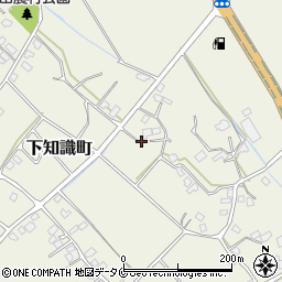 鹿児島県出水市下知識町414周辺の地図