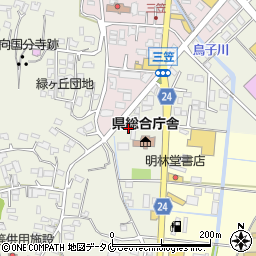 有限会社西都物流運輸周辺の地図