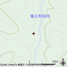東吉牟田川周辺の地図