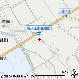 鹿児島県出水市福ノ江町1604周辺の地図