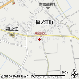 鹿児島県出水市福ノ江町1007周辺の地図