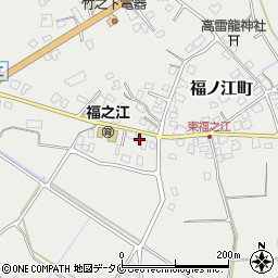 鹿児島県出水市福ノ江町1024周辺の地図