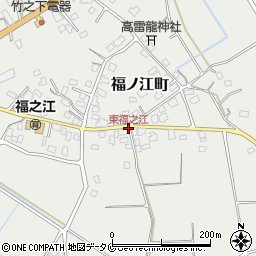 東福之江周辺の地図