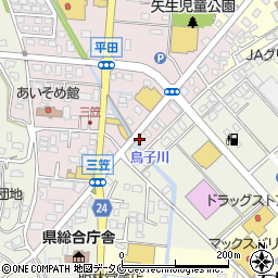 矢野正事務所周辺の地図