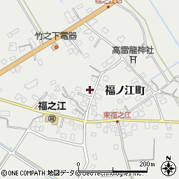 鹿児島県出水市福ノ江町790周辺の地図