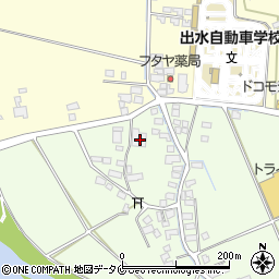 鹿児島県出水市黄金町678周辺の地図