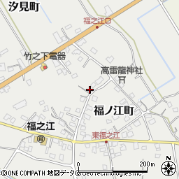 大島クリーニング店周辺の地図