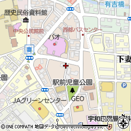 宮崎県西都市小野崎周辺の地図