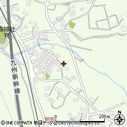 鹿児島県出水市美原町937周辺の地図