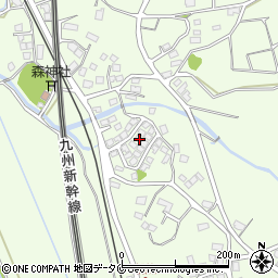 鹿児島県出水市美原町973周辺の地図
