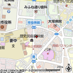 ローソン西都小野崎一丁目店周辺の地図