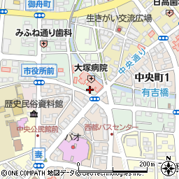 宮崎県西都市御舟町2丁目47周辺の地図