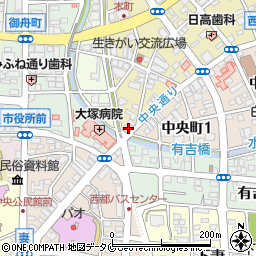 新橋屋衣料店周辺の地図