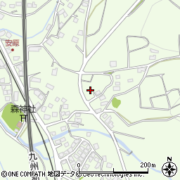 鹿児島県出水市美原町2512周辺の地図