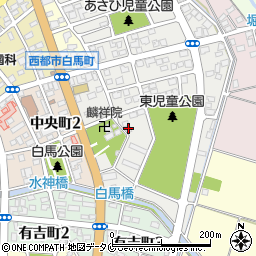 宮崎県西都市旭2丁目85周辺の地図