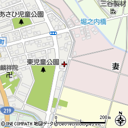 宮崎県西都市旭2丁目35周辺の地図