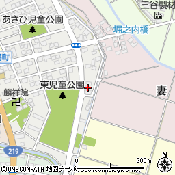 宮崎県西都市旭2丁目36周辺の地図