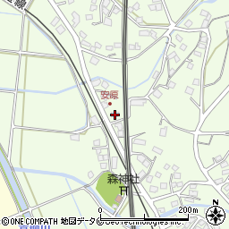 鹿児島県出水市美原町1097周辺の地図