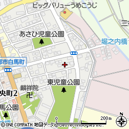 宮崎県西都市旭2丁目19周辺の地図