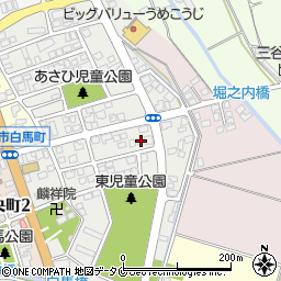 宮崎県西都市旭2丁目20周辺の地図