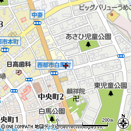 宮崎県西都市水流崎町24周辺の地図