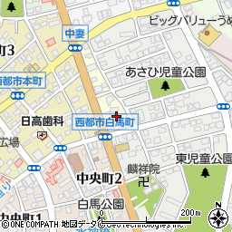 宮崎県西都市水流崎町19-2周辺の地図